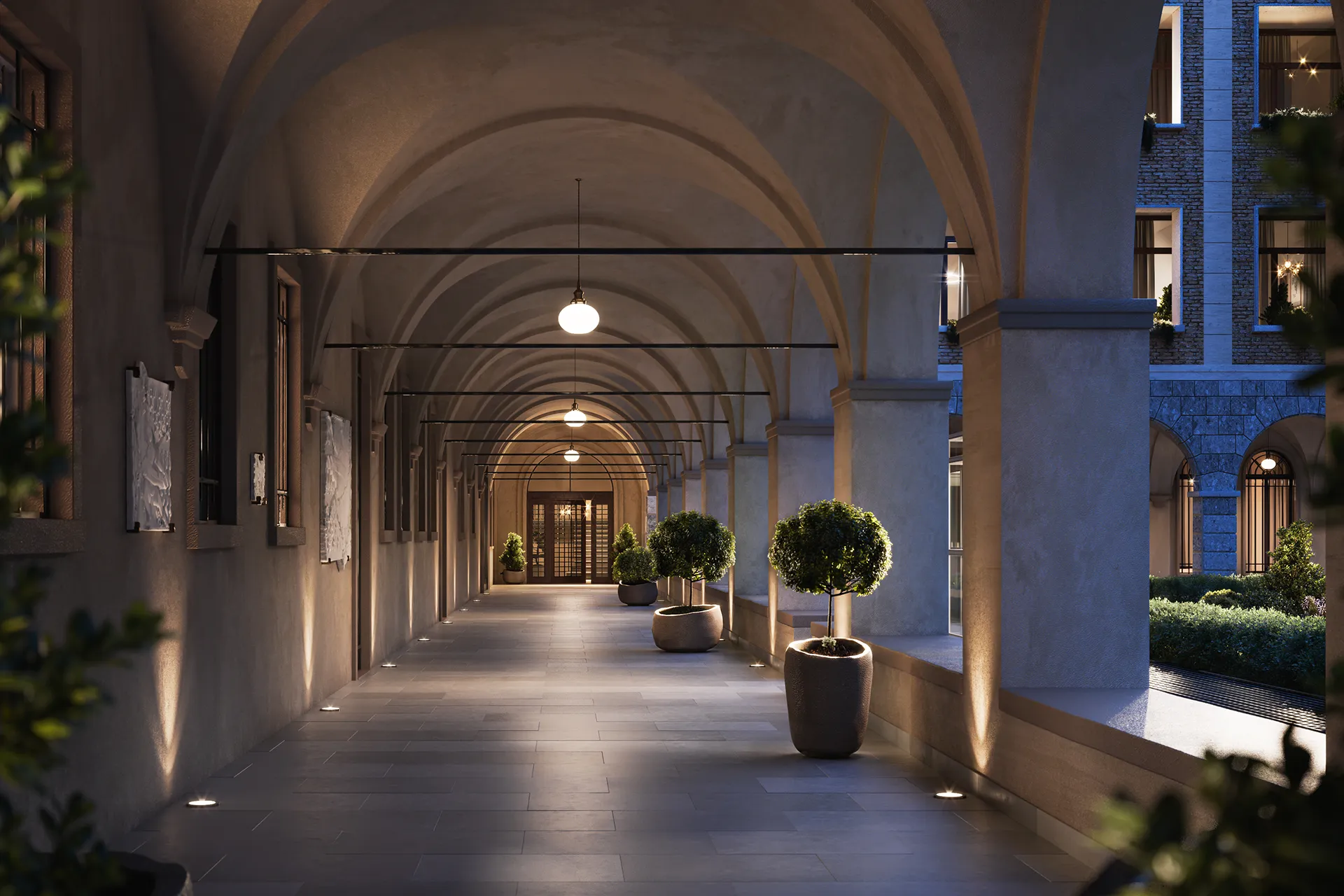 porticato ca del chivPortici Ca’ del Chiostro_ex Intendenza di Finanzaostro padova